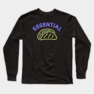 Essential Neon - Taco Long Sleeve T-Shirt